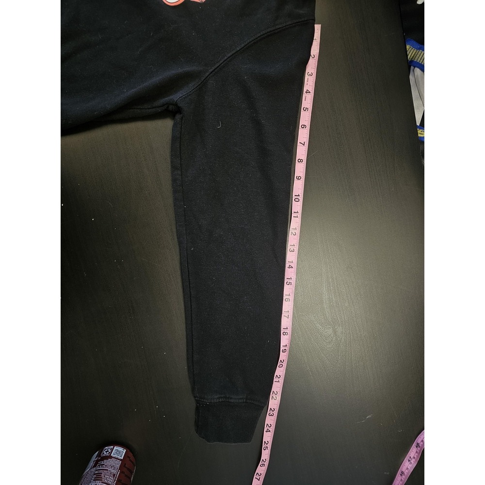 Hunter X Hunter Hoodie Mens Medium Black Anime Logo Graphic Pullover Fleece - Picture 4 of 6
